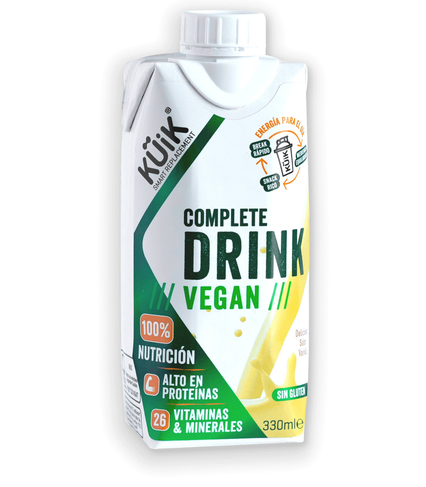 Kuik Meal bebida vegan nutritiva completa para la dieta y el deporte